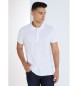 Victorio & Lucchino, V&L Short sleeve white pique polo shirt