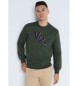 Victorio & Lucchino, V&L 3D besticktes Sweatshirt mit Boxkragen