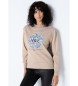 Victorio & Lucchino, V&L Brown floral graphic sweatshirt