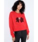 Victorio & Lucchino, V&L Juvel-sweatshirt med rød sløjfe