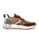 Voile blanche Leather trainers Club 01 brown