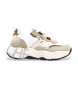 Voile blanche Leder Turnschuhe Club 105 weiß