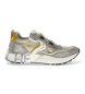 Voile blanche Leder-Sneaker Club01 grau