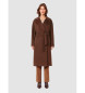 Weekend Max Mara Overtrk af chokoladeharpiks