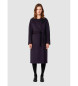 Weekend Max Mara Navy harpiksfrakke