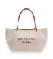 Weekend Max Mara Wkagetto Tasche beige, Leder