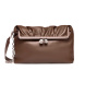 Weekend Max Mara Bolso de Piel Wkaslalom marrón