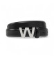 Weekend Max Mara Ceinture West en cuir noir