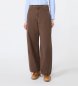 Weekend Max Mara Pantalone largo Wkdordine marrone
