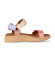 Woden Multicoloured Line Sandals