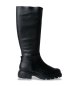 Wonders Botas de Piel Bones 04 negro
