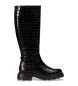 Wonders Bottes noires  effet craquel