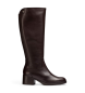 Wonders Botas de Piel Melissa marrn