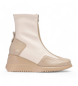 Wonders Bottines en cuir beige India 