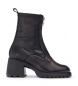 Wonders Ziegenleder-Stiefeletten schwarz