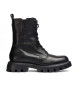 Wonders Lederstiefeletten C-7502 schwarz