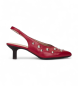 Wonders Leren schoenen FlexFit 23 rood