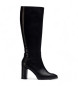 Wonders Garda Leather Boots black