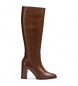 Wonders Brown Garda Leather Boots