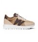 Wonders Leder-Sneaker Odisei01 taupe