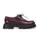 Wonders Goodfly Leder-Slipper kastanienbraun