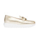 Wonders Golden Sidney-loafers i läder