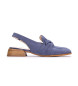 Wonders Blå Phoenix-sandaler i läder