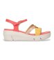 Wonders Sandalias de Piel Flynn 83 amarillo