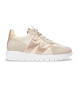 Wonders Oslo beige, bronze leather trainers