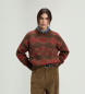 Woolrich Brown Fairisle jumper