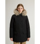 Woolrich Parka artico in tessuto Ramar nero
