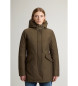 Woolrich Artic Parka in Ramar Cloth green