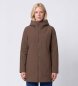 Woolrich Parka New Firth Down marrone