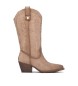 Xti Beige boots 146102