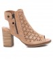 Xti Brown 141100 ankle boots sandals -Heel height: 9cm