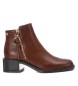 Xti Brown ankle boots 