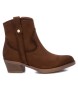 Xti Ankle boots 142039 camel -heel height: 5cm