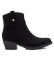 Xti Bottines 142039 noires - Hauteur du talon : 5cm