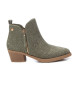 Xti Bottines en cuir 143886 vert