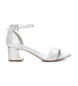 Xti Sandals 142867 silver -Heel height 6cm