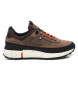 Xti Leren sneakers 143171 bruin