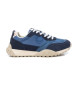 Xti Leather trainers 143596 blue