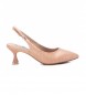 Xti Roze lakleder effect schoenen -Hoogte 5cm hak