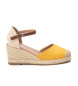 Xti Espadrillas in pelle 140746 giallo