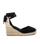 Xti Espadrillas in pelle 141094 nere