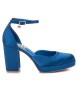 Xti Sandals 141105 blue -Heel height 9cm
