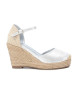 Xti Espadriller 141143 silver