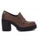 Xti 141682 brown shoes -Heel height 8cm