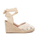 Xti Espadryle 142336 beżowy 