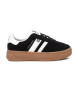 Xti Leather Sneakers 143483 Black